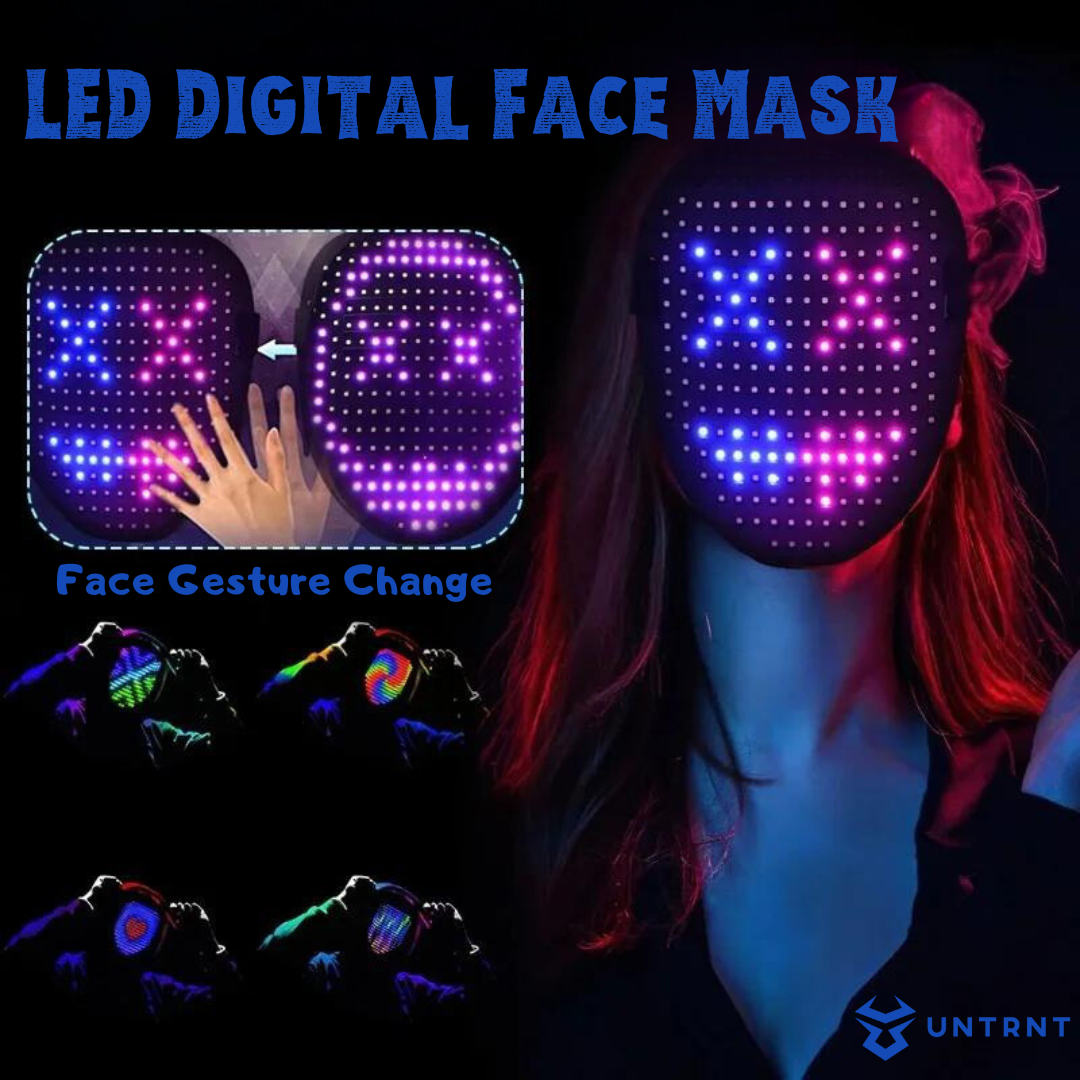 LED Digital Face Mask