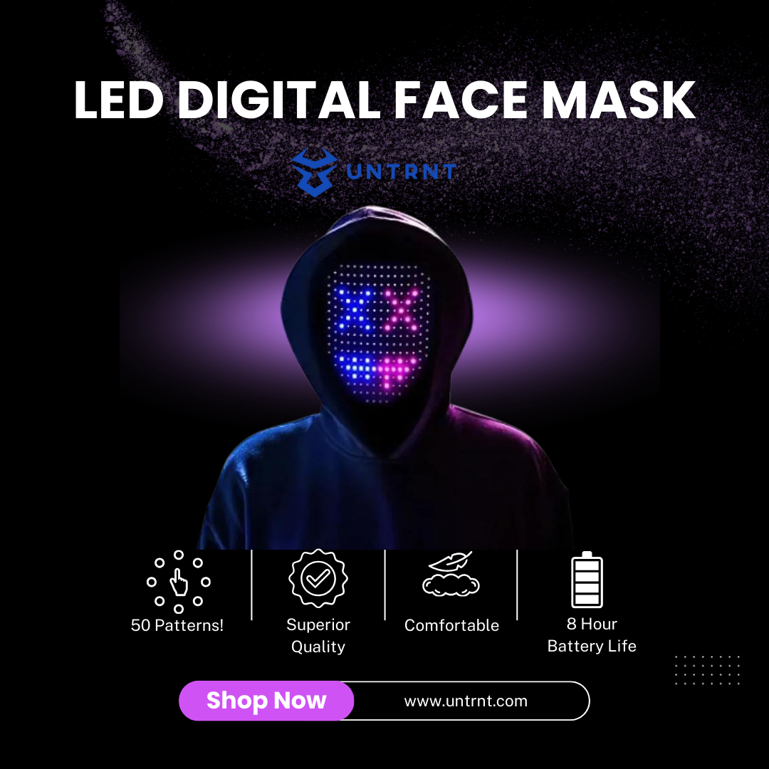 LED Digital Face Mask