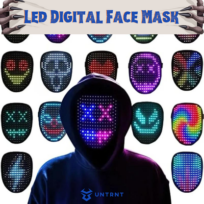 LED Digital Face Mask