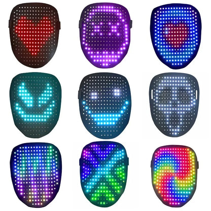 LED Digital Face Mask